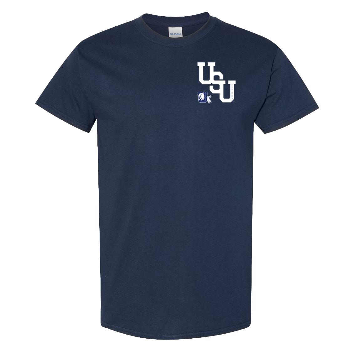 USU Retro Bull Unisex T-Shirt navy